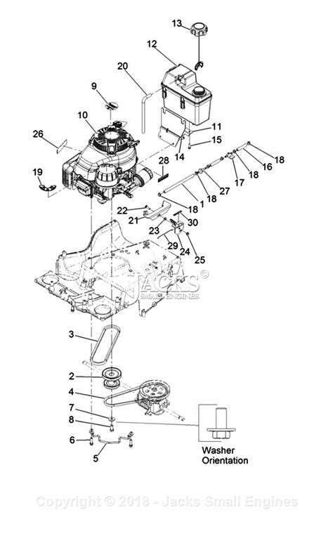 exmark ecscka sn   parts diagram  engine  fuel assembly