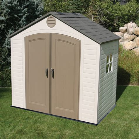Lifetime 8 Ft W X 5 Ft D Plastic Storage Shed And Reviews