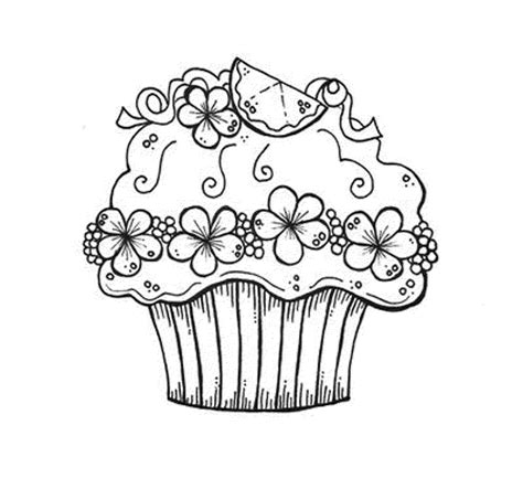cupcakes coloring pages printable kids colouring pages birthday