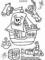 Piraat Activiteiten Piraten sketch template