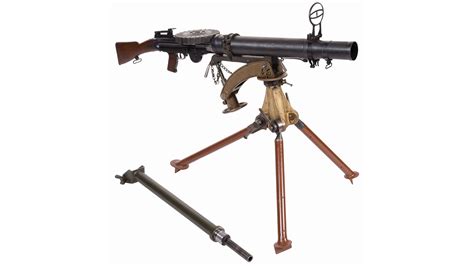 lewis model  light machine gun  accessories rock island auction