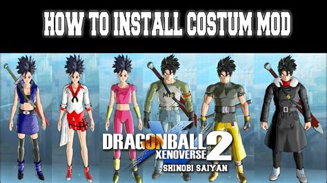 8 pics dragon ball xenoverse 2 female outfits mod and