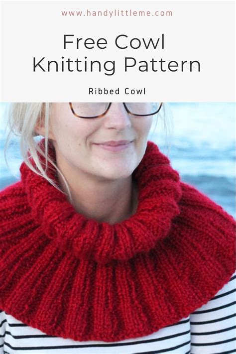 cowl knitting pattern  pandora handy
