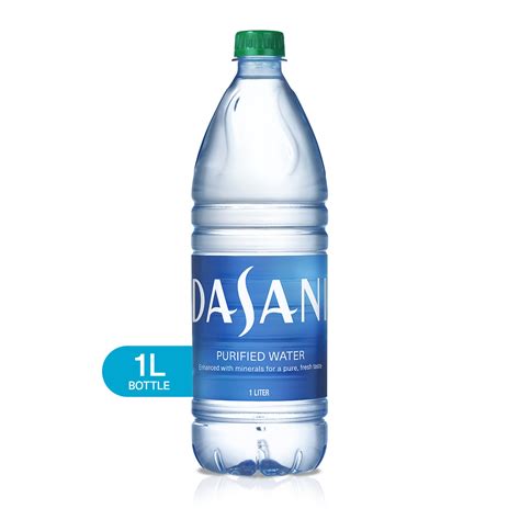dasani purified water bottle enhanced  minerals  liter walmartcom walmartcom