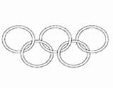 Olympic Coloring Rings Olimpic Games Coloringcrew Pages sketch template