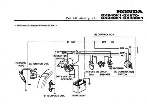 honda gx ignition switch wiring diagram google search   honda mercury outboard