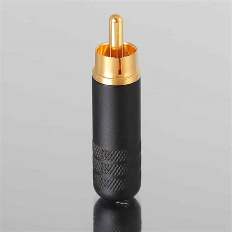 switchcraft bau gold rca phono plug compass audio
