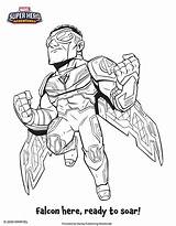 Marvel Coloring Superheroes Sheets Fun These Today Falcon Episodes Sneak Available Preview sketch template