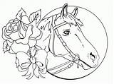 Coloring Horse Pages Printable Wild Girls Print sketch template