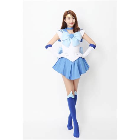 sailor moon sailor mercury ami mizuno dress cosplay costume