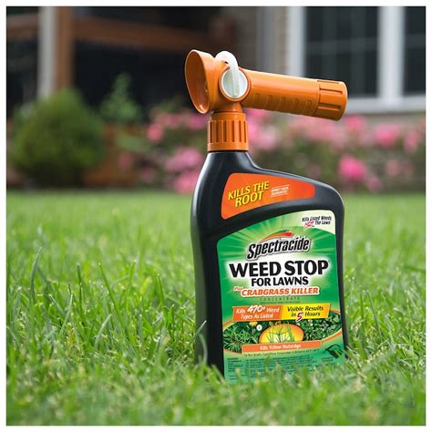 spectracide weed stop  lawns  crabgrass killer  fl oz hose