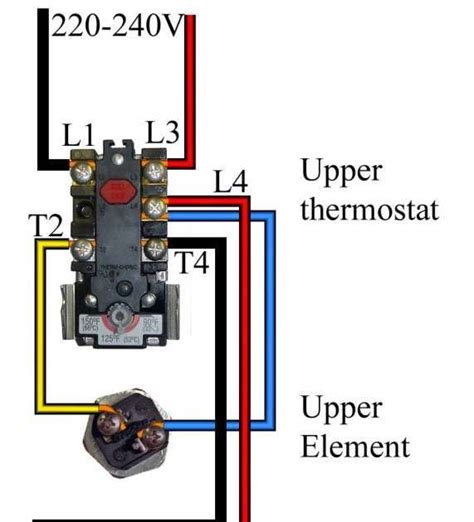 wiring diagram    hot water heater yazminahmed