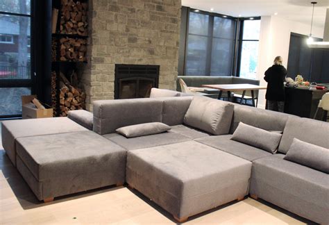 double sided sectional sofa luwiss eco sofas accueil sofas sur mesure