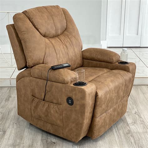 lifesmart power lift chair  heat  massage  brown walmartcom