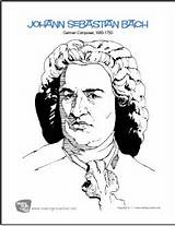 Bach Johann Composer Makingmusicfun Elementary Biography sketch template