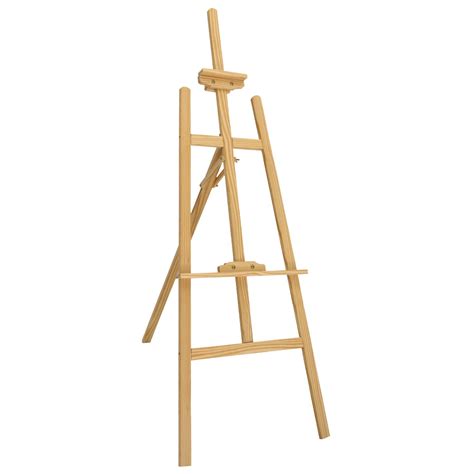 ft mm wooden pine tripod studio canvas easel art stand