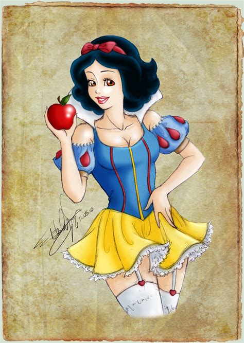snow white sexified by emilia89 on deviantart