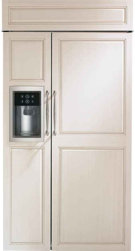 monogram zisbdnii   built  side  side smart refrigerator  dispenser  cu