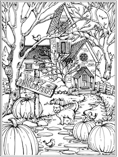 printable fall coloring pages  adults fieltros patiki