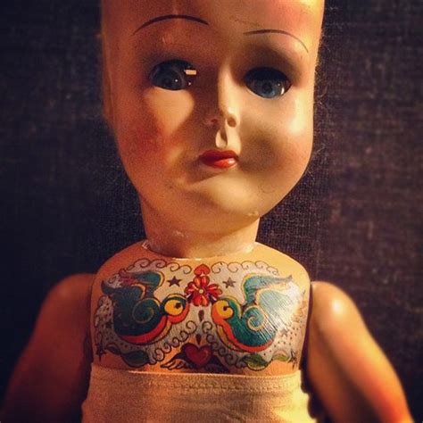 Vintage Tattooed Dolls By Kartess