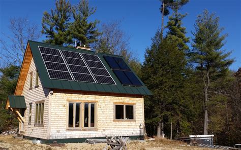 timberhomes post  beam cabin  solar