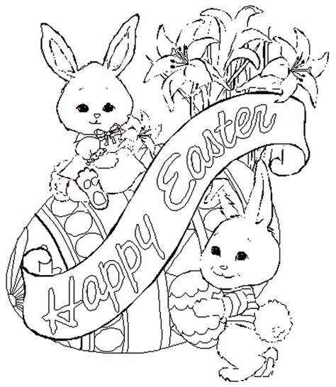 holiday site easter clip art  coloring pages