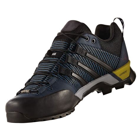 adidas terrex scope mens blue waterproof gore tex walking hiking shoes