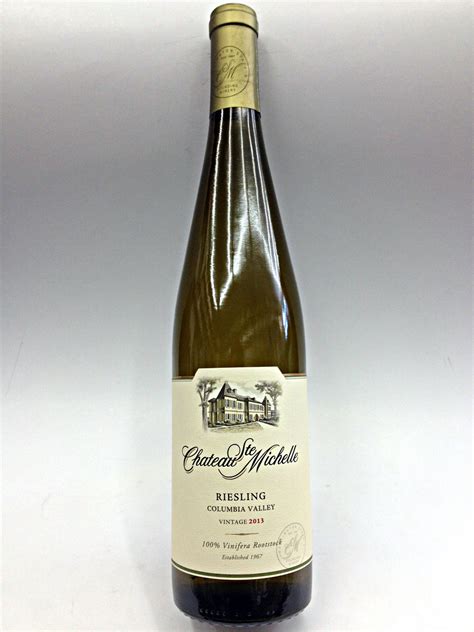chateau ste michelle riesling quality liquor store
