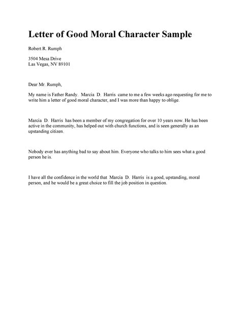 immigration letters character reference letters  immigration