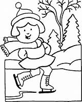 Coloring Pages Winter January Popular sketch template