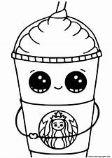 Starbucks Frappuccino Unicorn Pusheen Colouring Creation Coloringhome Donut Ohlade Splendi sketch template