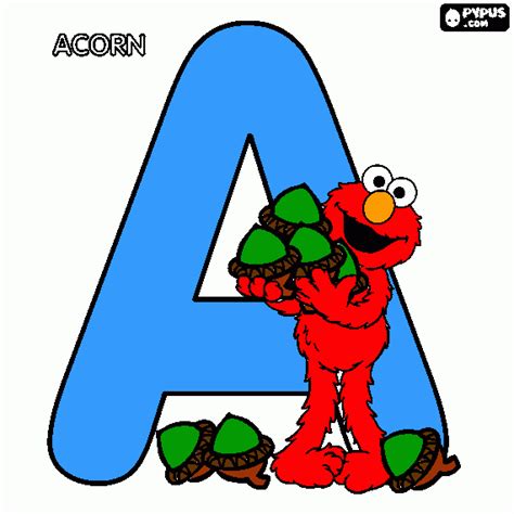 elmo letter  coloring page printable elmo letter
