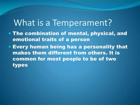 temperaments powerpoint    id