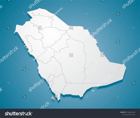 vector saudi arabia country creative border stock vector royalty