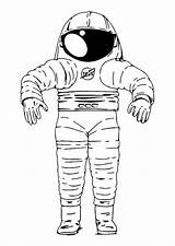 Space Suit Coloring Pages Edupics sketch template