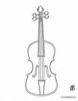 Violin Violon Geige Hellokids Violino Colorier Lessons Suzuki Lines sketch template