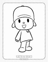 Pocoyo sketch template