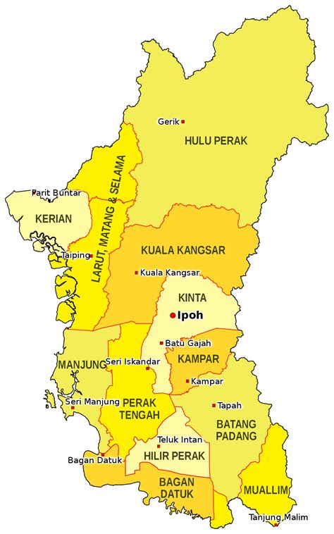 philip dxing log malaysia dx list  perak districts