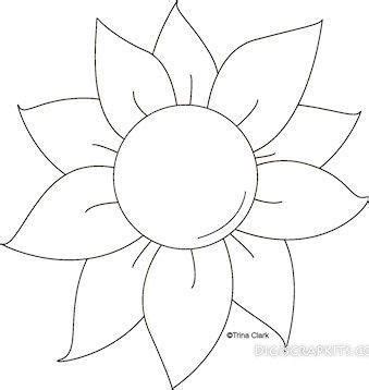 pin  sunflower template