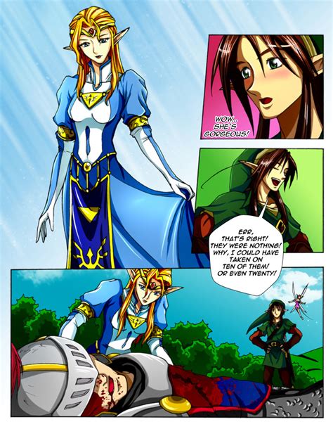 the legend of zelda anime chapter 1 pages 08 19 completed zelda dungeon