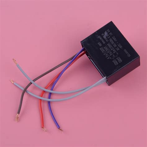 capacitor cbb ceiling fan capacitor ufufuf  wire   speed starting capacitor