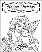 Frozen Birthday Coloring Let Happy Go Pages Disney Sister Elsa Printable Color Getcolorings Colori Froze Getdrawings Cartoon Colorings Print sketch template