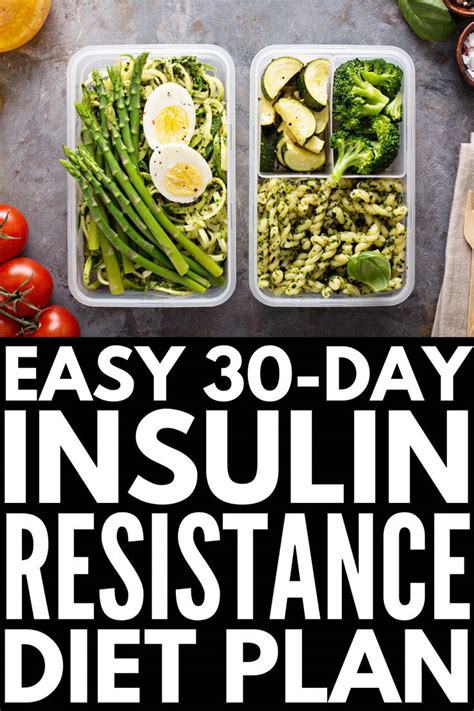 day insulin resistance diet plan  youre