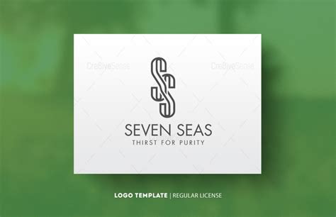 seas logo templates  creative market