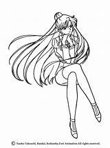 Coloring Pages Saturn Sailor Moon Popular sketch template