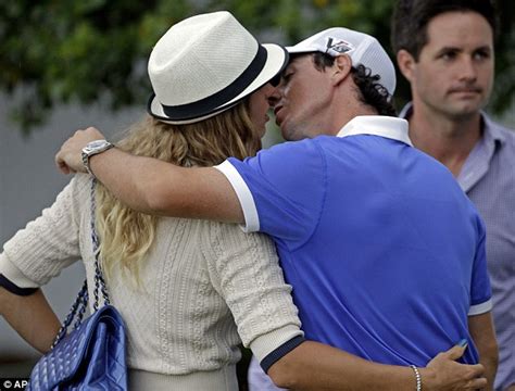 looking back picture of caroline wozniacki and rory mcilroy kissing romantically before