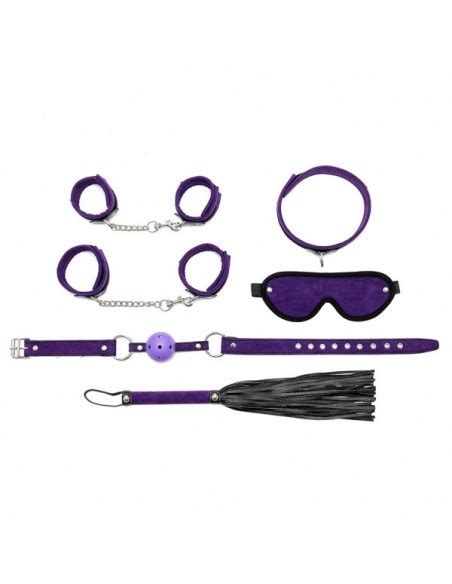 Rimba Velcro Soft Bondage Starterset Purple