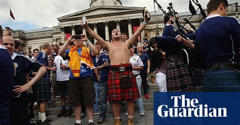 Scotland Fans Bring Party Atmosphere To London In Pictures Football