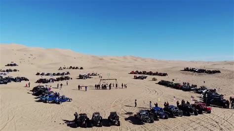 glamis sand dunes drone footage oldsmobile hill swing set  group ride youtube