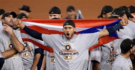 astros world series win  players minds   puerto rico